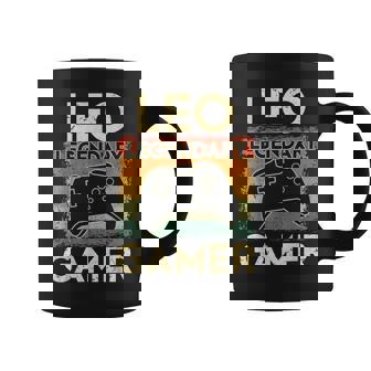 Gaming Personnalisé Nom Leo Legendary Gamer Tasse - Cadeauxyz