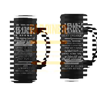 Gardiner Completely Unexplainable Notices Everything But Won’T Say It Name Coffee Mug | Seseable UK