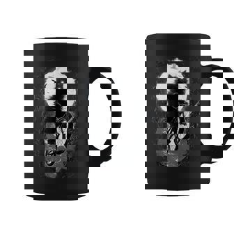 Gato Ciclista Noche Divertido Bicicleta Aventura Outdoor Taza de café - Regaloses