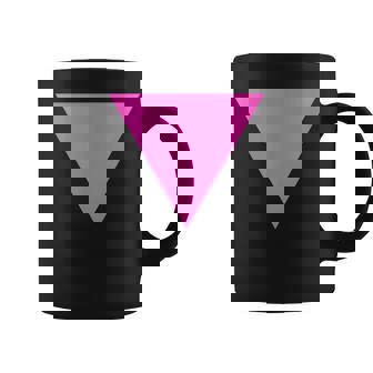 Gay Pride Upside Down Pink Triangle コーヒーマグ - Kawaiitshirt