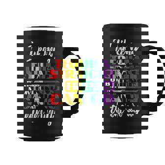 Gay Pride Month Straight Friend Lgbtq Ally Rainbow Women Coffee Mug - Thegiftio