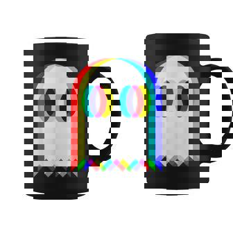 Ghost Trippy Vaporwave House Music Festival Edm Techno Rave Coffee Mug | Mazezy