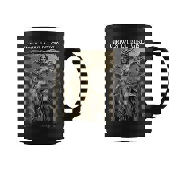 Girl Will Be Girls Feminism Medusa Feminist Women Coffee Mug - Thegiftio