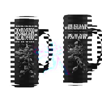 Your Girlfriend Likes My Swing Baseball Quote Boys Men Coffee Mug - Thegiftio