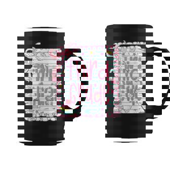 Girls Third Grade Coquette Bow Pink Preppy Back To School Coffee Mug - Monsterry