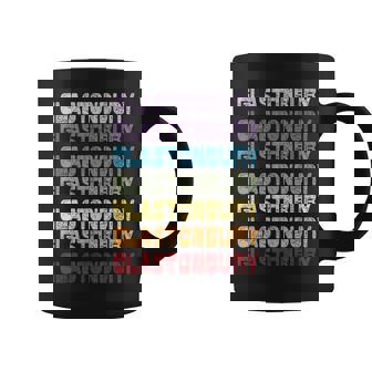 Glastonburyomerset Colores Retro Del Arco Iris Taza de café - Regaloses