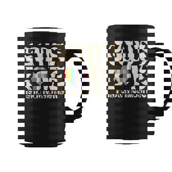 God's Love Is Fully Inclusive Christian Lgbtq Gay Rights Coffee Mug - Thegiftio UK