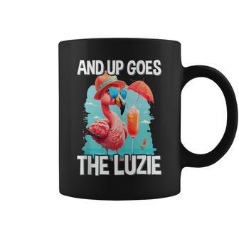 And Up Goes The Luzie Flamingo Party Tanzenpruch Tassen - Geschenkecke