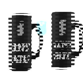 Golang Gopher プログラミング ユーモア Don't Panic Coding Developer コーヒーマグ - Kawaiitshirt