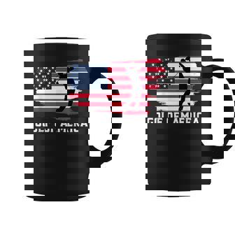 Golf Of America Patriotic Usa Flag Gulf Pun Coffee Mug - Thegiftio