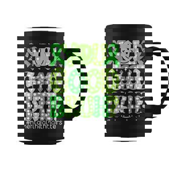 You Good Bruh Mental Health Awareness Support Green Ribbon Coffee Mug | Mazezy
