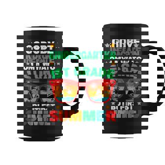 Goodbye Kindergarten First Summer Graduation Last Day Boys Coffee Mug - Monsterry