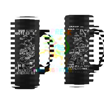 Goodbye Pre-K Hello Kindergarten Dinosaur Graduation Boys Coffee Mug | Mazezy