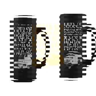 I Gotta See The Candy First I'm Not Stupid Creepy Van Coffee Mug - Monsterry