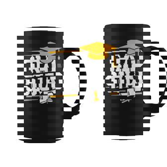 Grad Squad Class Of 2025 Graduation Coffee Mug - Monsterry