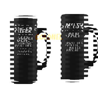 Grade Militaire Armée Colonel Humour Meilleur Colonel Tasse - Cadeauxyz
