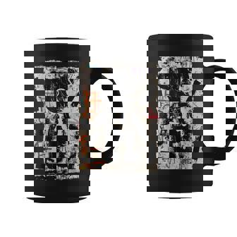 Graffiti Teddy Bear Edgy Vintage Retro Streetwear Teddy Coffee Mug - Thegiftio