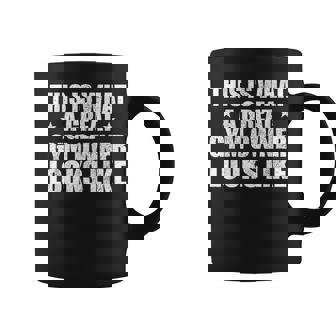 Gran Dueño De Gimnasio Divertido Gimnasio Entrenamiento Gimnasio Trabajo Taza de café - Regaloses