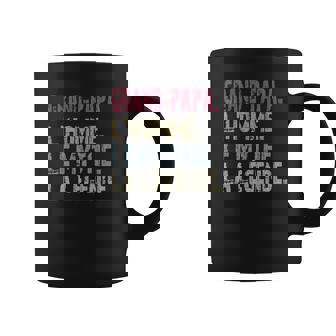 Grand Papa L'homme Le Mythe La Le'gende Tasse - Cadeauxyz