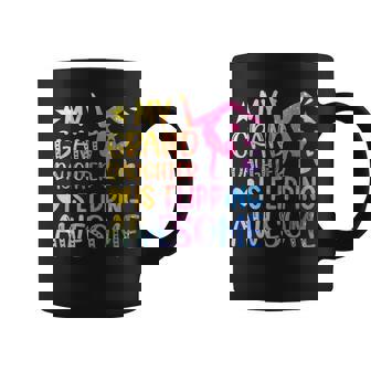 My Granddaughter Gymnastics Grandma Of A Gymnast Grandma Small Black Coffee Mug | Seseable UK