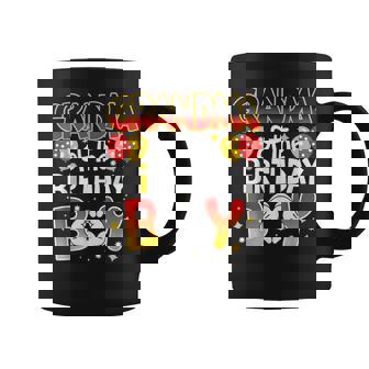 Grandma Of The Birthday Boy Family Party Decor Grandson Coffee Mug - Seseable