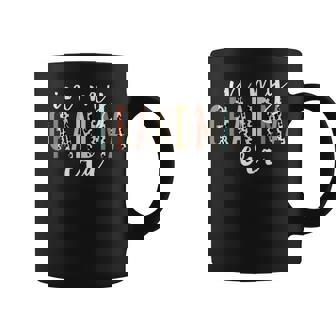 In My Grandma Era Leopard Letter Print Grandma Coffee Mug | Mazezy