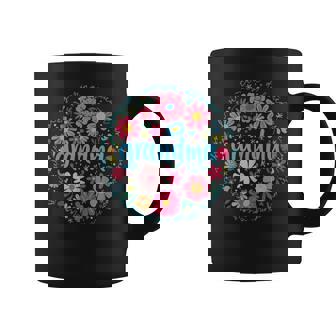 Grandma For Grandma Wildflower Floral Women Coffee Mug - Monsterry