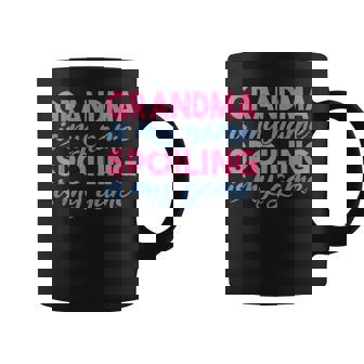 Grandma Is My Name Spoiling Is My Game Family Mother Grandma Coffee Mug - Monsterry