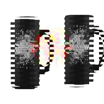 Grandmama Flowers Grandmama Grandma Grandmama Grandmother Coffee Mug - Monsterry