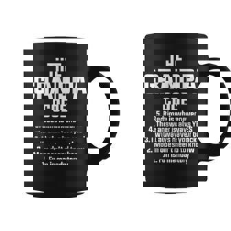 The Grandpa Code Saying Grandpa Coffee Mug - Thegiftio UK