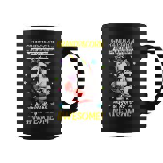 Grandpacorn Grandpa Unicorn Father's Day Saying Grandfather Coffee Mug - Monsterry