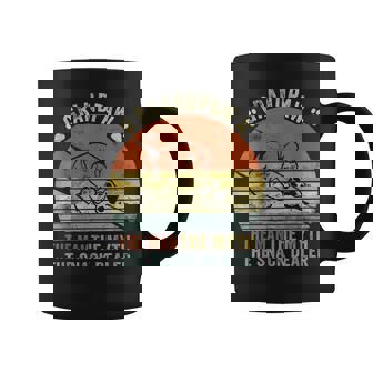 Grandpaw The Myth The Snack Dealer Fathers Day Dog Grandpa Coffee Mug - Monsterry