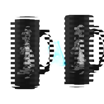 Gray Great Dane Tattoos I Love Dad Sitting Father's Day Coffee Mug - Monsterry
