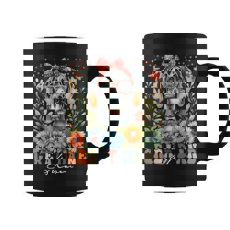 Great Dane Mom Dog Lover Mother's Day Retro Floral Women Coffee Mug - Thegiftio