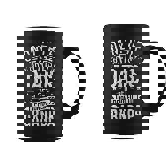 Only The Greatest Dads Get Promoted To Grandpa Men Coffee Mug - Monsterry