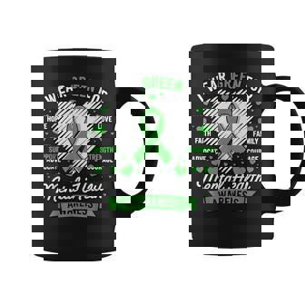 Green Ribbon Mental Health Awareness Month Support Coffee Mug - Thegiftio
