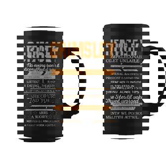 Grimsley Completely Unexplainable Notices Everything But Won’T Say It Name Coffee Mug | Seseable UK