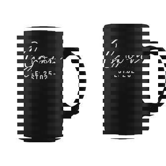 Groom Est 2025 Matching Getting Ready Bride Groom Wedding Coffee Mug - Thegiftio UK