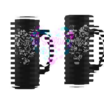 Groovy 80S Taylor First Name Personalized Heart Birthday Coffee Mug | Mazezy