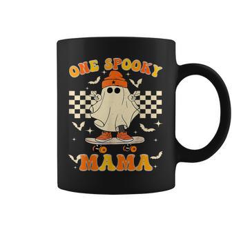 Groovy Boo One Spooky Mama First Halloween Birthday Boy Coffee Mug - Thegiftio
