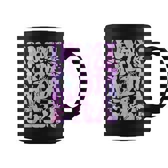 Groovy In My Dance Mom Era Mom Life Tie Dye Coffee Mug - Monsterry