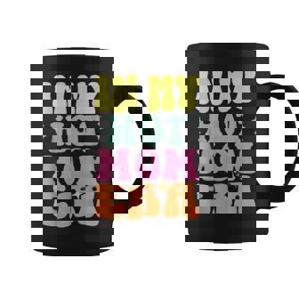 Groovy In My Hot Mom Era Baby Announcement Coffee Mug - Monsterry