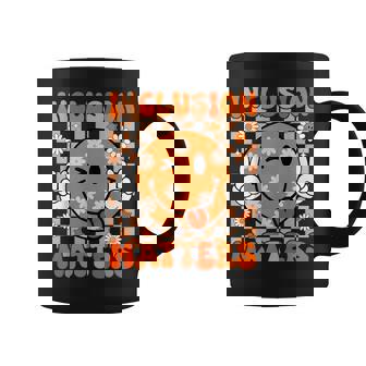 Groovy Inclusion Matters Special Education Teacher Sped Coffee Mug | Mazezy