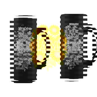 Groovy Mama Sun Flowers Mother's Day Grandma Coffee Mug | Mazezy