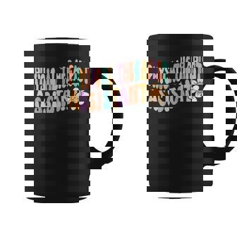 Groovy 理学療法士アシスタント デイジーフラワー レトロ Pta コーヒーマグ - Kawaiitshirt