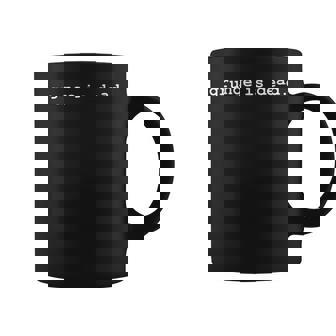 Grunge Is Dead 90年代ロック、グランジ、パンク、ロックンロールミュージック コーヒーマグ - Kawaiitshirt