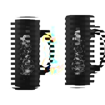 Guitar Lake Reflections Forest Pine Tree Moon Camp Guitarist Coffee Mug - Thegiftio