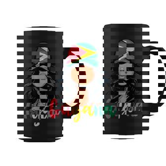 Guyanese Girl Guyana Flag Proud Guyanese Women Coffee Mug | Mazezy