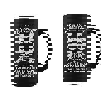 Me Ha Costado 55 Años Estar Tan Bueno 55 Cumpleaños Hombre Taza de café - Regaloses