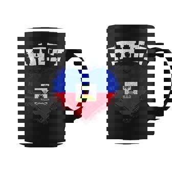 Haiti Heart Flag Haiti Lover Haitian Pride Coffee Mug - Thegiftio